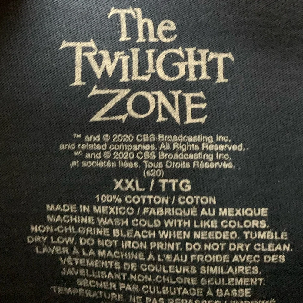 💖 The Twilight Zone You Have Now Crossed Over Into…Navy Sci-Fi Graphic T-Shirt - Picture 3 of 3